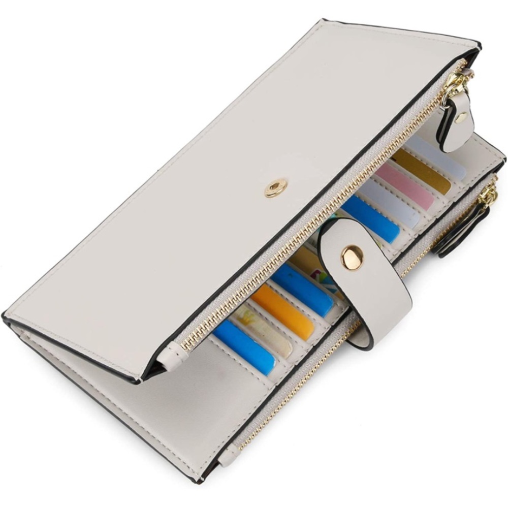 Soft Grey Wallet/Credit Card Holder